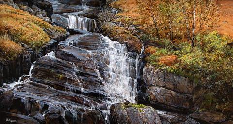 Glen Moidart Waterfall